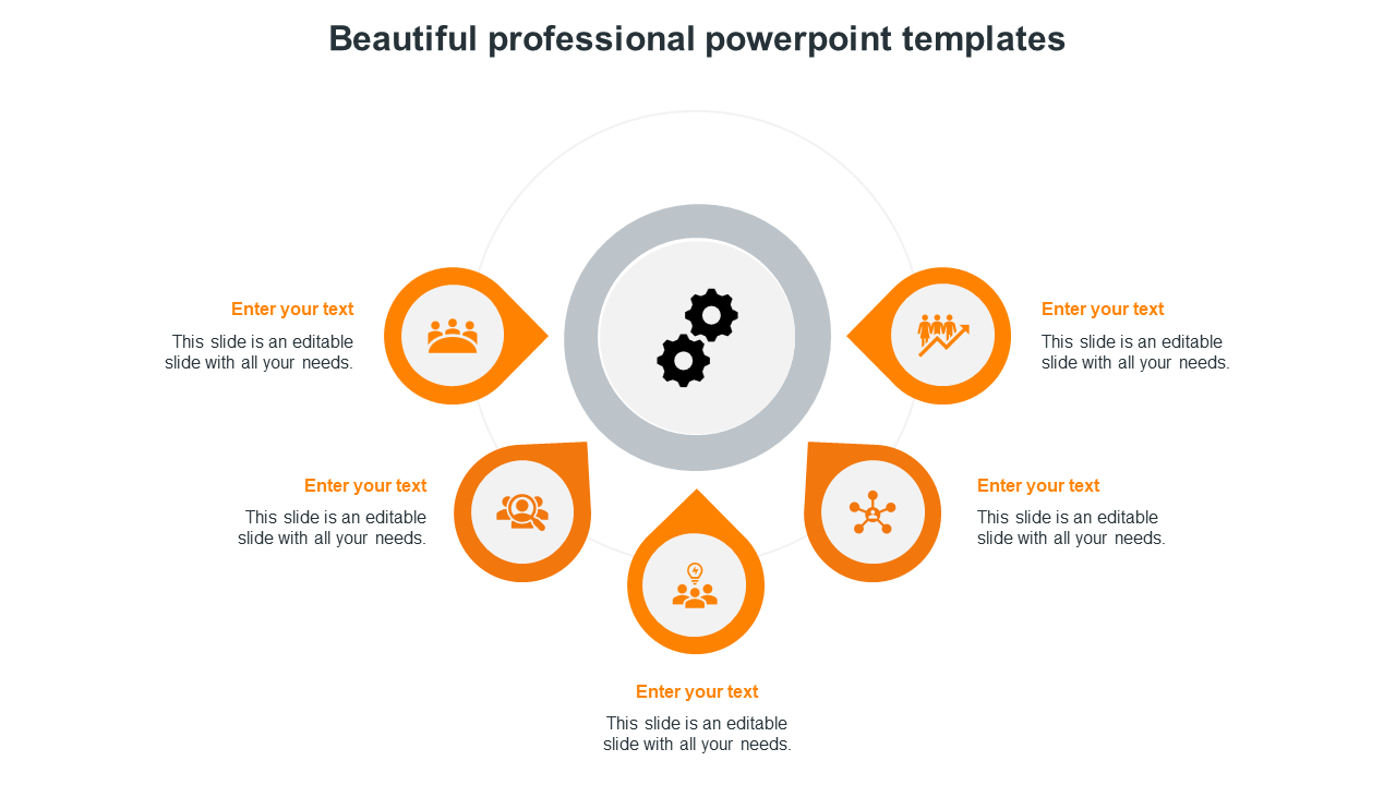 beautiful professional powerpoint templates-orange